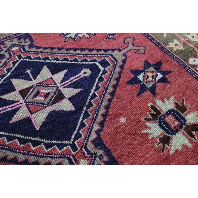 1930s Persian Malayer Runner Rug 4’10” X 12’5″ For Sale - Image 11 of 12