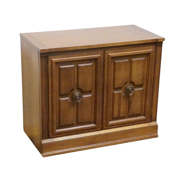 Brandt Brandt Furniture Solid Cherry Italian Neoclassical Tuscan Style 32" Modular Cabinet For Sale - Image 4 of 11