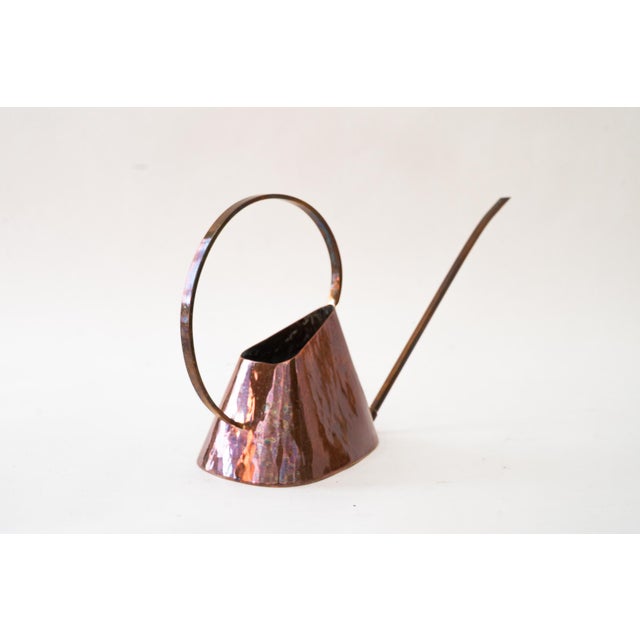 Vintage Watering Copper Can, Vienna, 1950s For Sale - Image 6 of 10
