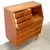 1950s Danish Teak Secretary Desk With Hidden Vanity & Mirror For Sale - Image 11 of 11