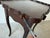 Antique French Style Mahogany One-Drawer Side Table With Serpentine Scalloped Top For Sale - Image 10 of 12