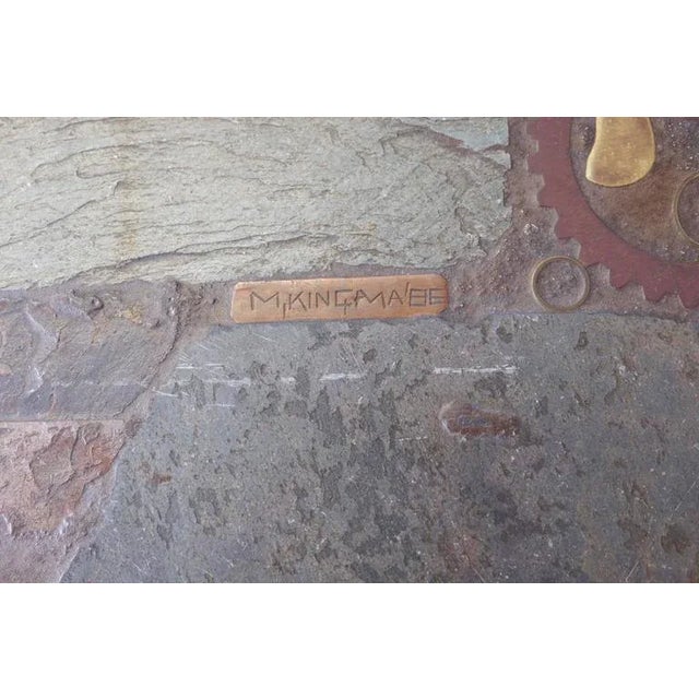 Square Coffee Table by M. Kingma For Sale - Image 4 of 5