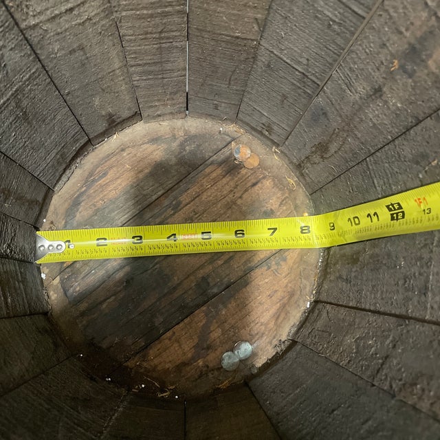 English Regency Wood and Brass Belted Bucket With Claws, Circa 1820 For Sale - Image 13 of 13