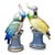Early 20th Century Porcelain Life-Size Parrot Figures on Pedestals, by Karl Ens, a Pair For Sale