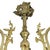 Antique French Art Nouveau Bronze 4-Light Chandelier with Frosted Glass Tulip Flower Shades and Acanthus Leaves, 1890s For Sale - Image 4 of 18