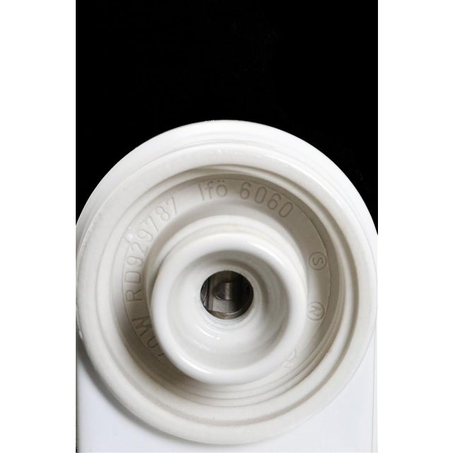 White 6060 Wall Lamp by Sigvard Bernadotte for Ifö, 1960s For Sale - Image 6 of 8