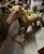 Oversized Vintage Wicker Children's Rocking Horse For Sale - Image 4 of 11