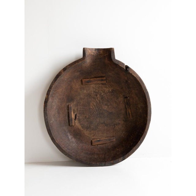 Early 20th Century Japanese Katakuch Wood Bowl / Mingei Wabisabi For Sale - Image 10 of 12