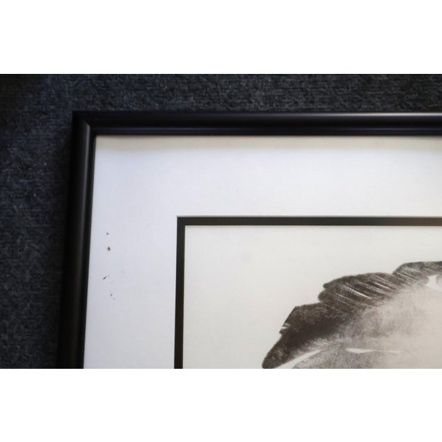 Vintage 2000 David Hostetler Signed Numbered Lithograph "Goddess With Red Lips" — American Sculptor Female Form Art, Framed Original Print For Sale - Image 10 of 12