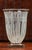Glass Stunning Antique French Frosted Crystal Flower Vase Art Deco Style Home Decor For Sale - Image 7 of 11