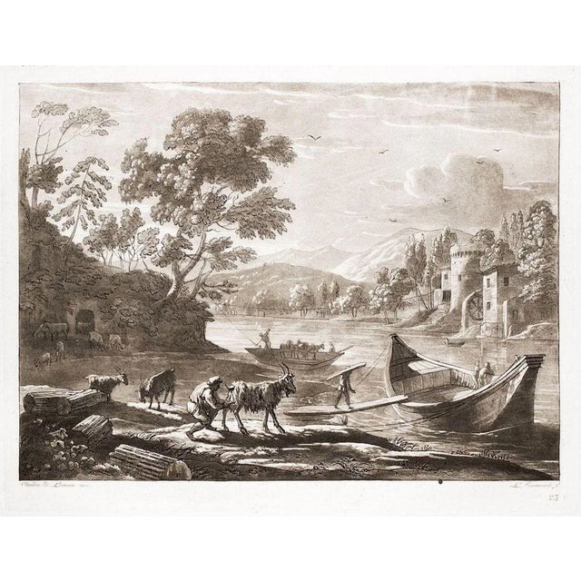 Plate 23 – From Liber Veritatis Aquatint on Copper, Imag. Dim: cm 33x47.5, Dim: cm 21x27, Beautiful Artist’s Proof,...