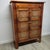 Late 20th Century Vintage Country Pine Pie Safe Cabinet With Pierced Metal Panels For Sale - Image 5 of 10