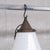 Mid-Century Opaline Conical Pendant Light For Sale - Image 6 of 8