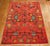 A one of a kind mid-20th century primitive Turkish Art Deco Inspired rug. Purchased from a boutique hotel in the old grand...