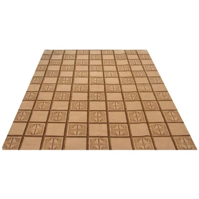 Transitional Handwoven Transitional Style Area Rug 6'1" X 9'0" For Sale - Image 3 of 7