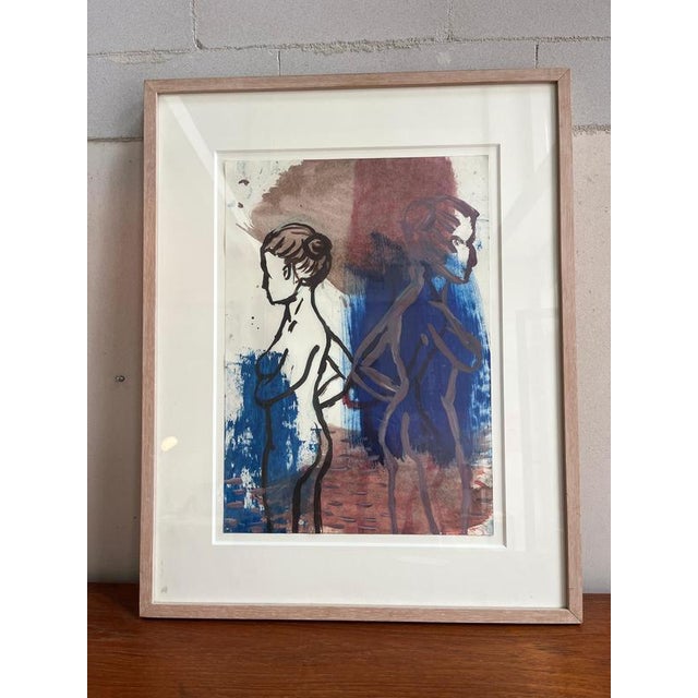 Amy Bessone, Nudes, 1970s, Mixed Media, Framed For Sale - Image 6 of 9