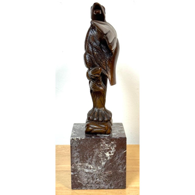 Georgian Carved Mahogany Eagle Ornament, in the Manner of Thomas Chippendale For Sale - Image 18 of 18