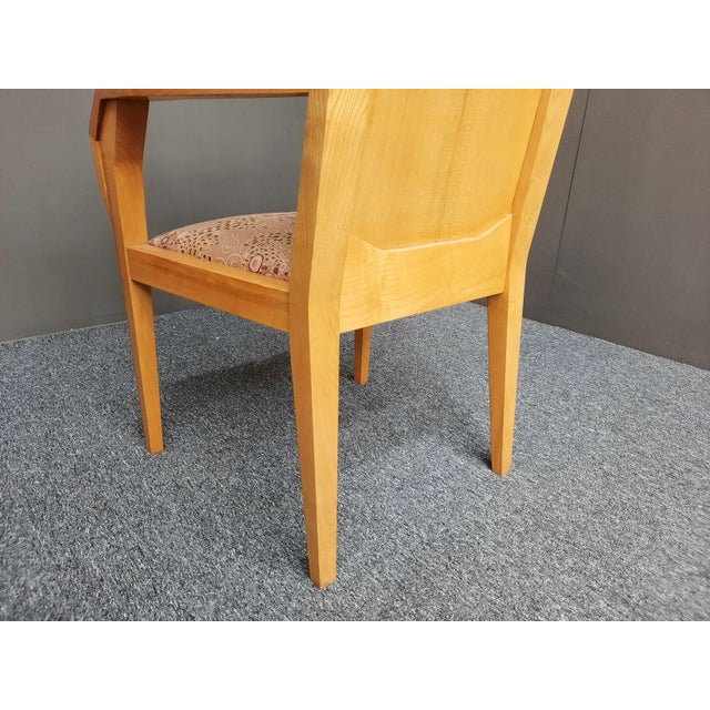 K49 Anthroposophical Desk Chair by Felix Kayser for Schiller Möbel, 1930s For Sale - Image 9 of 17
