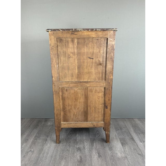 Napoleon III Louis XV Marquetry Secretary For Sale - Image 12 of 13