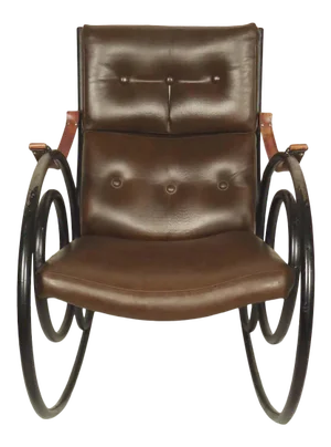 Vintage Iron Rocking Chair