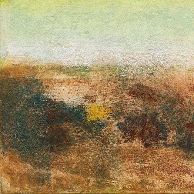 2020s Awh 354 - Original Minimalist Abstract Oil Painting on Canvas by Bernhard Zimmer For Sale - Image 5 of 9