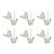 2020s Carved Bird Ornament (Set of 12) For Sale - Image 5 of 5