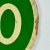 Red Vintage Double Sided Stop/Go Hand Held. Wooden Sign in Red & Green For Sale - Image 8 of 9