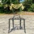 Late 20th Century Vintage Postmodern Swag Metal Chair For Sale - Image 5 of 11