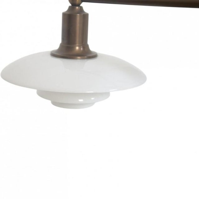 1990s Stem Fitting Lamp in Browned Brass by Poul Henningsen, 1990s For Sale - Image 5 of 11