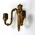 Late 19th Century Pair of Antique French Gilt Bronze Dual-Candle Sconces With Royal Crown C1890 For Sale - Image 5 of 9