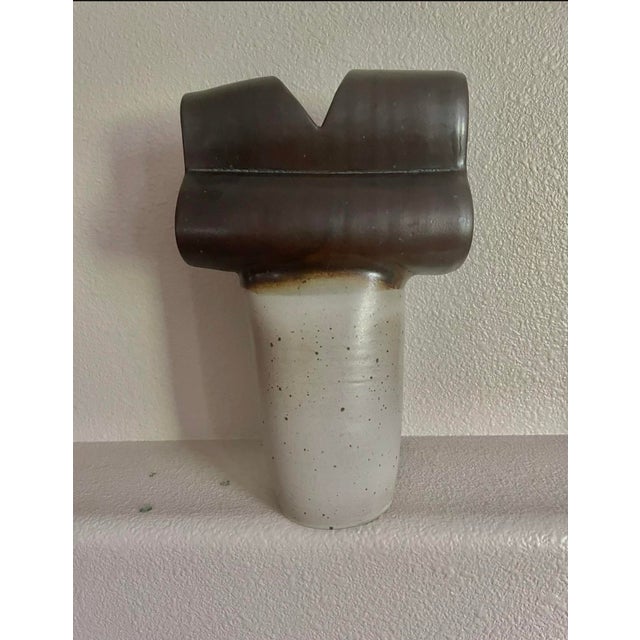 Mid-Century Ceramic Sculpture by Nick Prokos (13” High) For Sale - Image 4 of 8