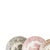 Earthenware - Set of 5 plates - Sacavem - 19th century. Made of Portuguese earthenware from the 19th/20th centuries;...