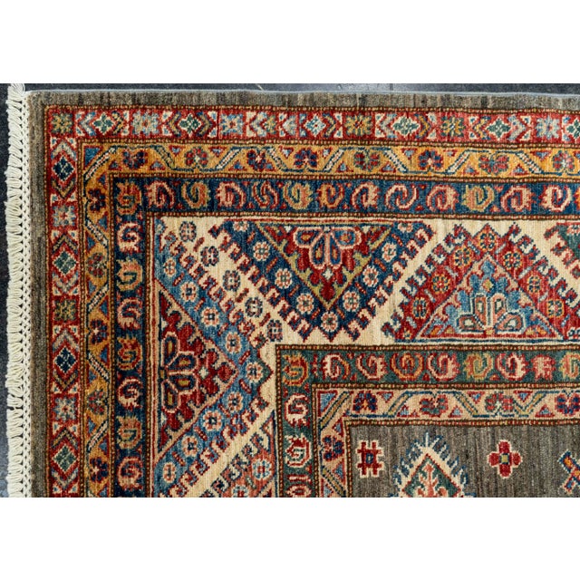 Oriental Handmade Rug 8'1" x 10'3" For Sale - Image 4 of 4
