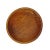 Contemporary Simple Teak Wood Bowl For Sale - Image 3 of 8