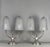 Georges Leleu Georges Leleu - French Art Deco 1930s Twin Branch Table Lamp - A Pair For Sale - Image 4 of 11