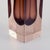 Square Smoke-Colored and Brown Art Glass Vase, Murano, Italy, 1960s For Sale - Image 3 of 7