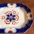 Antique Gaudy Welsh Crescent Pinwheel Flow Blue Large Platter, Circa 1840s For Sale - Image 11 of 12