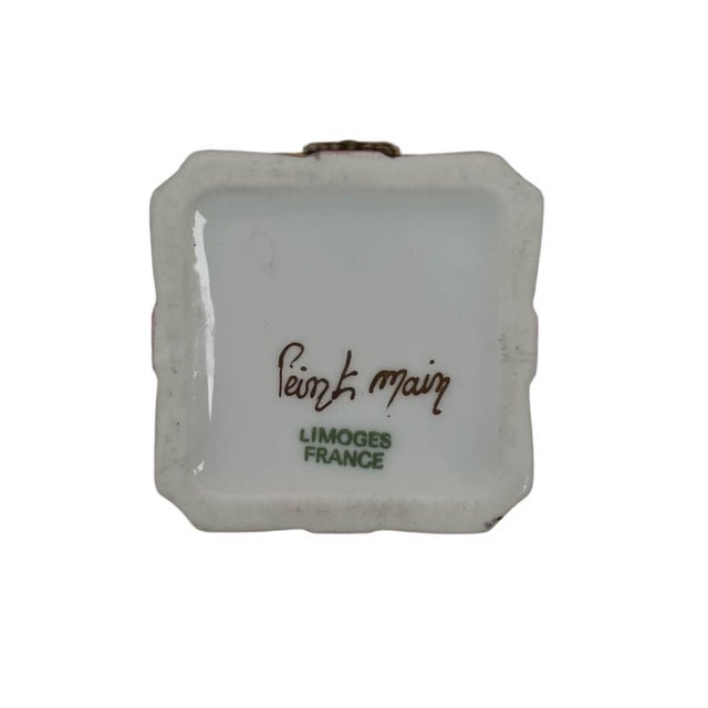 1.6" Wide 3/4" Tall Add a touch of elegance and femininity to your home decor with our Limoge Pink Bow Box. Perfect for...