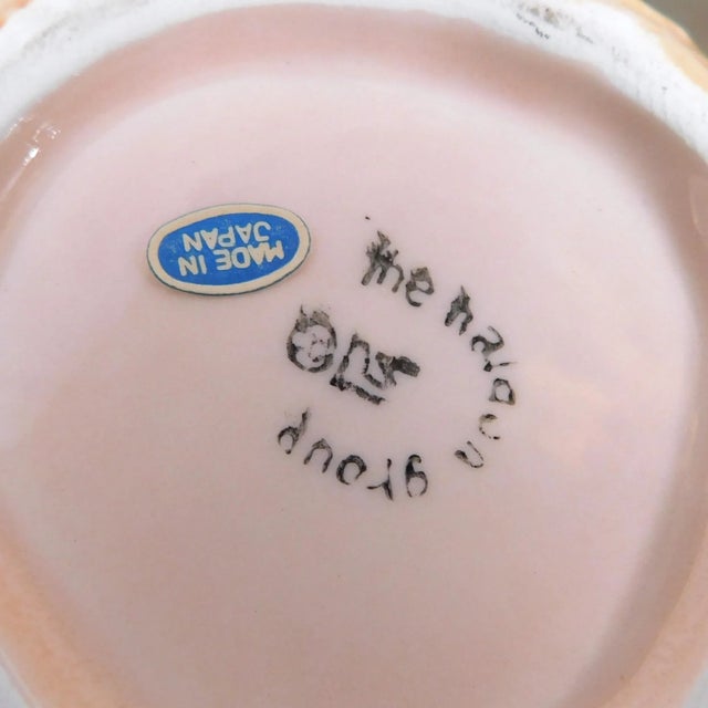 1980s 1980s Cantelope Shaped Tea Pot, Sugar Bowl and Creamer by the Haidon Group For Sale - Image 5 of 6