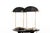 Marcel Breuer, table/desk lamp designed by the Bauhaus master for the Paris Expo of 1925. Bauhaus/Art Deco style. Nickel-...