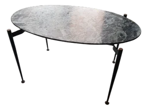 Italian Marble Side Table, 1960s