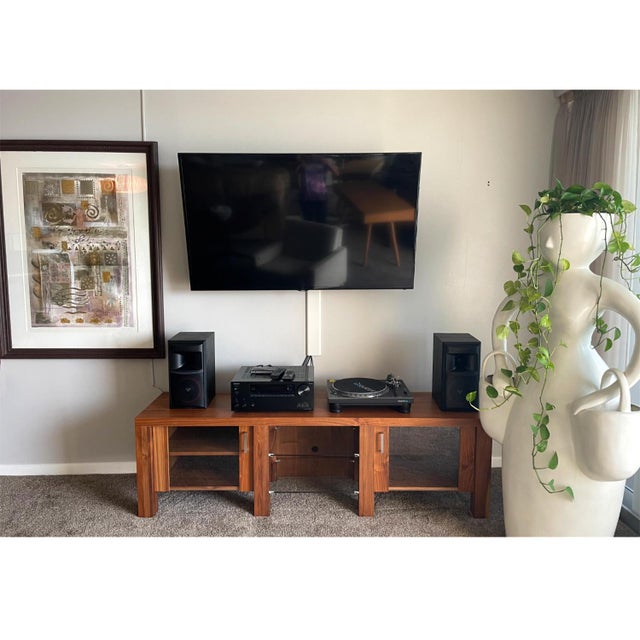 1990s Douglas Rosetta Stone I Large Original Print Lavender With Gold and Silver Leaf For Sale - Image 5 of 10