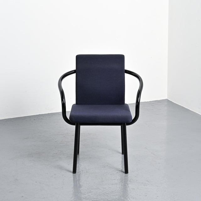 Postmodern Mandarin Armchair by Ettore Sottsass for Knoll, 1980s For Sale - Image 3 of 13