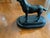 Traditional Heavy Duty Cast Bronze Labrador Retriever Doorstop For Sale - Image 3 of 8