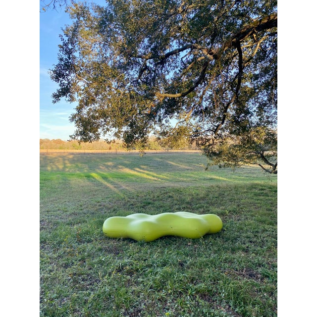 Karim Rashid Lava Bench for Vondom in Pistachio Green; Spain For Sale - Image 6 of 18