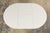 French Louis XVI Style Painted White Off-Round Extendable Dining Table For Sale - Image 13 of 18