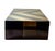 Mid 20th Century American Black Lacquer Box With Brass Inlay For Sale In Tampa - Image 6 of 10