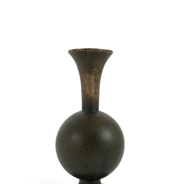 1920s Small Bronze Vase by Sune Bäckström, Sweden, 1920s For Sale - Image 5 of 8