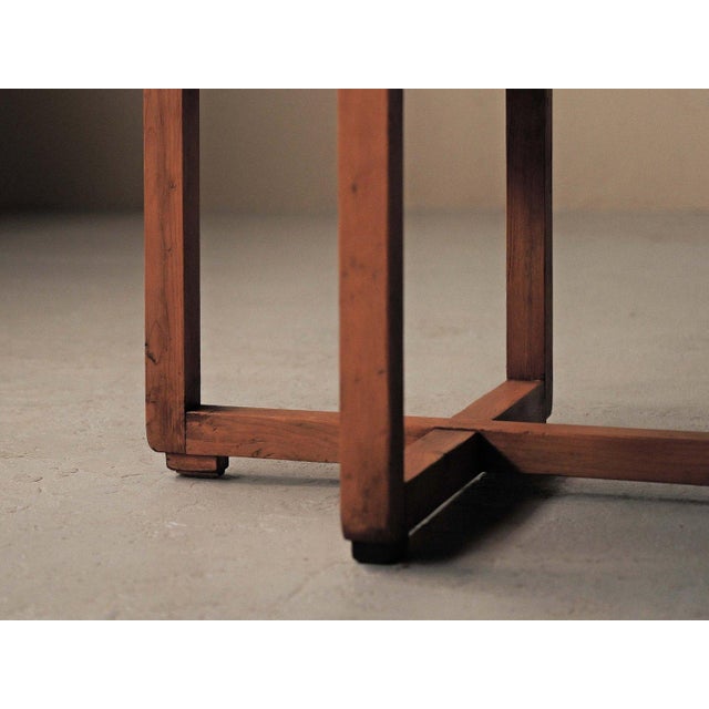 Vintage Side Table in Pine, France, 1950 For Sale - Image 4 of 13