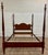 American Vintage Statton Trutype Americana Full Size Chippendale Low Poster Bed For Sale - Image 3 of 11